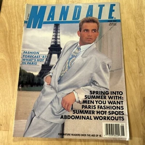 Rivista vintage MANDATO interesse gay playgirl come - Foto 1 di 1