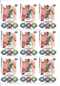 ¡¡Lote de radiocontrol Topps Attax Stephen Strasburg 2010 actualización!! FUNDA 9 TARJETAS ¡FRESCA!! - Imagen 1 de 1