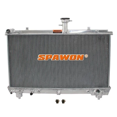 Radiador de aluminio AT SPAWON para Chevrolet Camaro 2012-2015 3,6 6,2 7,0 V6 V8 Foto 1 de 4