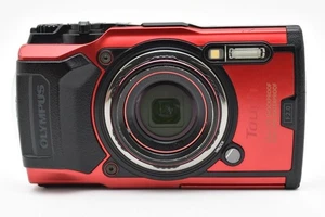 OLYMPUS TOUGH TG-6 4K Waterproof Red Black USB2.0 HDMI Type D wifi GPS camera - Picture 1 of 24