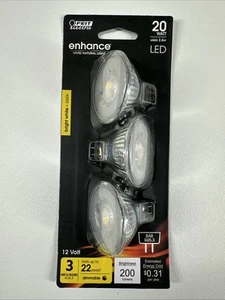 Feit Electric BPBAB/930CA/3 12V 2.6W 3000K 200 Lumens Dimmable LED Light Bulb - Picture 1 of 2