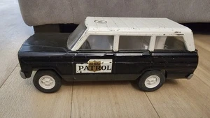 Vintage Tonka Hi-Way Patrol Sheriff Jeep Wagoneer 1960's Pressed Steel - Picture 1 of 4