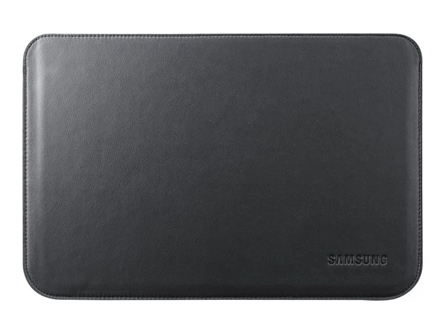 Samsung Protective case for tablet - leather - black - for Galaxy Tab 10.1" - Image 1 of 2