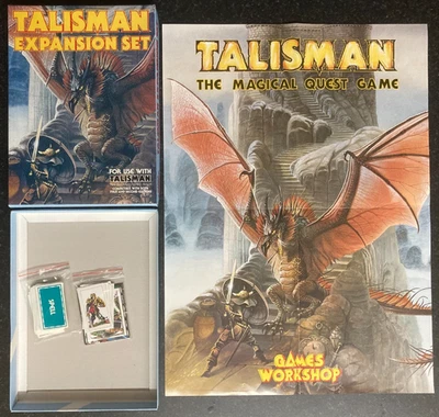 TALISMAN 2nd Ed Board Game FIRST EXPANSION SET 1986 GW 100% Complete Excellent - Image 1 of 4
