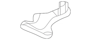 Genuine Volkswagen Automatic Transmission Oil Cooler Hose Adapter 09P-321-343-C - Picture 1 of 2