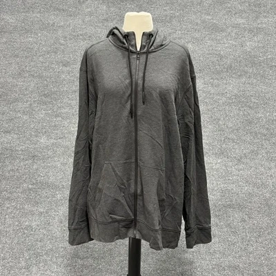 Sudadera con Capucha New Era Para Hombre XL Gris Metro by T-Mobile Cremallera Completa Pullover Logo Foto 1 de 4