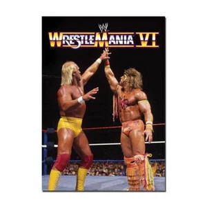 WWE WrestleMania 6 Poster | Classic & Official Wrestling Event Wall Art A4 A3 - Picture 1 of 5