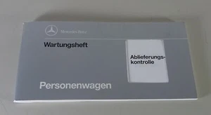 Scheckheft / Serviceheft blanko Mercedes-Benz R129 SL / W124 / W140 von 11/1992 - Bild 1 von 3