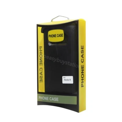 For Samsung Galaxy NOTE 8 Rugged Case Cover (Clip Fits Otter Defender) Black - Image 1 of 3