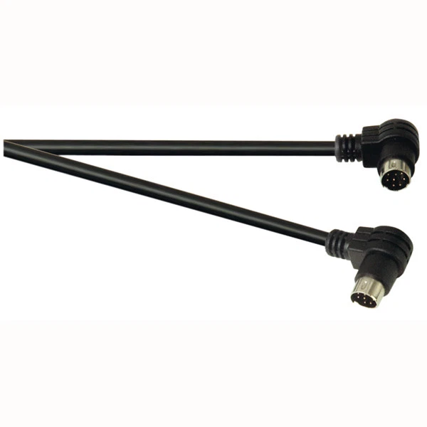 8 PIN TO 8 PIN MINI DIN LINK LEAD FOR TWIN CD PLAYER - HEAD UNIT TO DRAWER UNIT