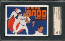 PERFECT SGC 10 GEM MINT NOLAN RYAN 1990 UPPER DECK #34 "5,000 K's" GRADED *TPHLC