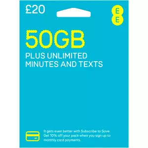 New EE Sim Card Pay As You Go Data Mini Micro Nano UK - Picture 1 of 8