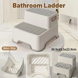 Children’s Footstool Baby Washbasin Step Booster Stool for Kids Bathroom Use - Picture 1 of 13