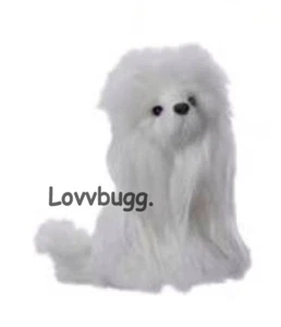W Pudel Hund Welpe für American Girl 18" Puppe Haustier + KOSTENLOSE ZUSÄTZE! LOVVBUGG! - Bild 1 von 12