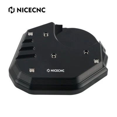 NiceCNC Billet Kickstand Side Stand Foot Plate Pad For Kawasaki KLR650 2008-2022 - Изображение 1 из 4