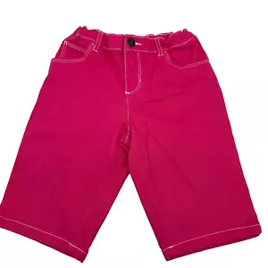 Carters Bermuda Shorts Size 7 Girls Cotton Blend Pink - Picture 1 of 10