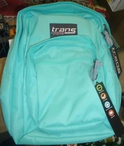 Mochila Trans by JanSport 17" Supermax con funda para portátil de 15" - verde azulado tropical 2605 - Imagen 1 de 4