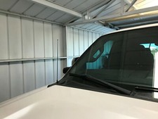 15" Black Stainless Antenna Mast Power Radio AM/FM for FORD F-250-F750 2017-2022