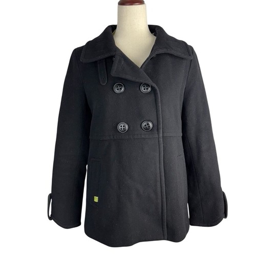 VETEMENTS Cappotto donna Sois & Kyo classico misto lana nero pea taglia L