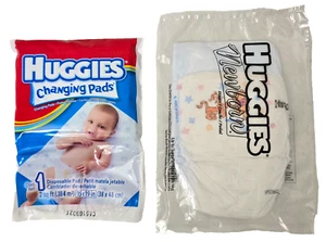 Vintage Huggies Newborn Diaper Disposable Changing Pad Winnie Pooh SEALED 2005 - Picture 1 of 3