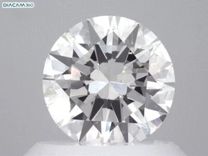 GIA Certified 0.70 Carat Natural Round Brilliant Cut Diamond H SI2 - Picture 1 of 4