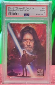 2009 Topps Star Wars Galaxy 4 "TWO FORCES OF GOOD" Base Set Card #79 MINT - Picture 1 of 8