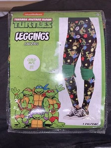 Child Size Leggings. M/L, Teenage Mutant Ninja Turtles ☆ (up to sz 14) BRAND NEW - Picture 1 of 3