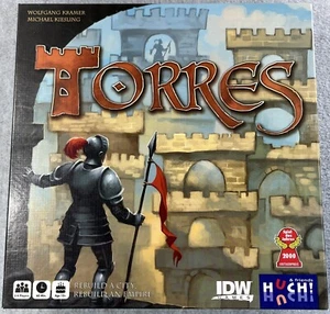 Torres 2nd Edition Boardgame HUCH IDW Games 2017 Strategy Empire Family Complete - Picture 1 of 18