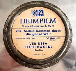 Defa Heimfilm - 8mm FILM - 207 - Sechse kommen durch die Welt in Alu-BOX - Picture 1 of 4