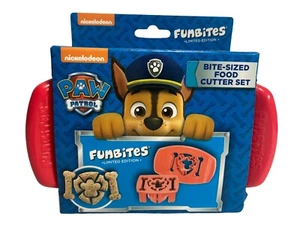 Juego de Cortador de Alimentos Funbites Edición Limitada Almuerzo Escolar Nickelodeon PAW PATRL Almuerzo Escolar SIN CORTEZA - Imagen 1 de 5