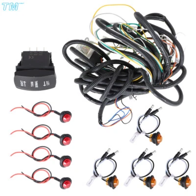 ATV Universal Rocker switch Turn signal Kit For Kawasaki Mule SX 2017-2020 - Image 1 of 4