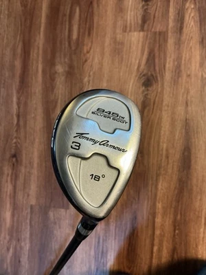 Tommy Armour 845 IW Silver Scot 3 Hybrid 18 Degree Stiff Flex - Image 1 of 4