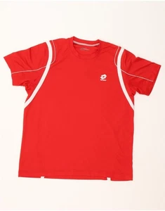 LOTTO Mens T-Shirt Top 2XL Red W211 - Picture 1 of 3
