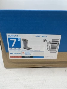 BRANDNEU Columbia Minx Mid II (7,5, Damen) - Grey Ice - Bild 1 von 2