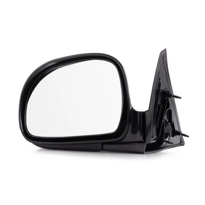 For Isuzu Hombre 1996 1997 Door Mirror Driver Side Manual Non-Heated Gloss Black - Изображение 1 из 4