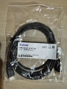 Extron 26-663-09 HDMI 9ft (2.7m) Ultra Premium High Speed Cable 4K - Picture 1 of 1