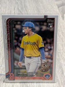 Marcelo Mayer Boston Red Sox 2025 Topps Update Rookie Debut RC US276 - Picture 1 of 2
