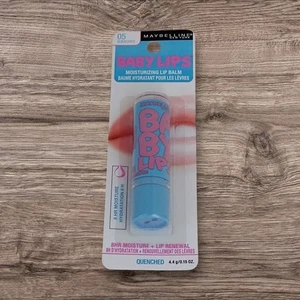 Maybelline New York BABY LIPS 8HR Moisturizing Renewing Lip Balm #05 QUENCHED - Picture 1 of 24