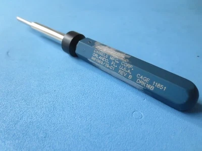 Herramienta de eliminación Daniels DRK16B (Rev B) (M81969/19-01) * Hecha en EE. UU. * Foto 1 de 4