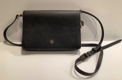 Tory Burch Emerson 斜挎包 黑色  — 第 1/4 张图片