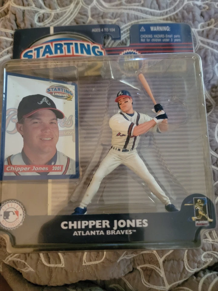Starting Lineup 2001 Chipper Jones MLB Atlanta Braves - Image 1 of 1