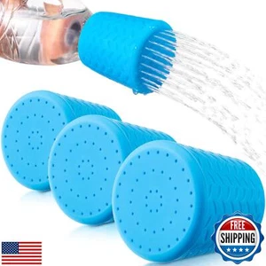 3 Pieces Portable Outdoor Shower for Dogs, Bottle Attachment Outdoor Water Sp - Picture 1 of 5
