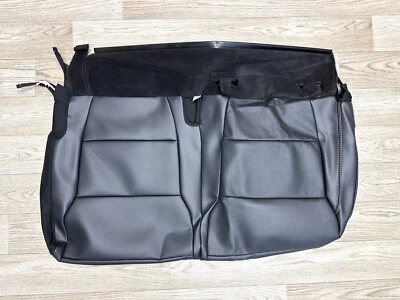 NEW TAKE OFF FORD F150 DRIVER REAR 60 BOTTOM LEATHER SEAT COVER 2021-2025 - Image 1 of 4