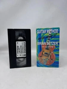 VHS Tape Guitar Method in the Style of Brian Setzer with Curt Mitchell - Imagen 1 de 2