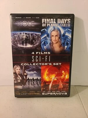Sci fi collectors 4 films Black Hole Supernova, Last Sentinel, Final Days DVD - Image 1 of 4