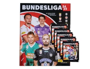 Panini Bundesliga Österreich Sticker 2024/25 / 1x Stickeralbum + 5x Stickertüten - Picture 1 of 2