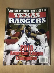 Serie Mundial 2010 ~ Texas Rangers Magazine - Imagen 1 de 8