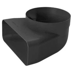 Siemens HZ9VDSI1 90° Adapter Duct 150mm 90° Round Flat for Downdrafts and Vented - Picture 1 of 2