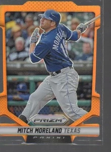 MITCH MORELAND 2014 PANINI PRIZM ORANGE DIE CUT PRIZMS CARD #146 /60 - Picture 1 of 1