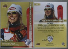 2023 Upper Deck All-Sports Game Dated Moments Gold Mikaela Shiffrin #10